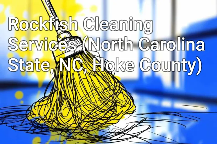 Rockfish Cleaning Services (North Carolina State, NC, Hoke County)