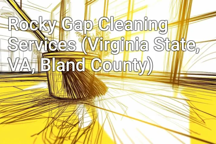 Rocky Gap Cleaning Services (Virginia State, VA, Bland County)