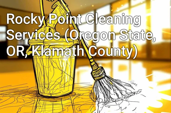 Rocky Point Cleaning Services (Oregon State, OR, Klamath County)