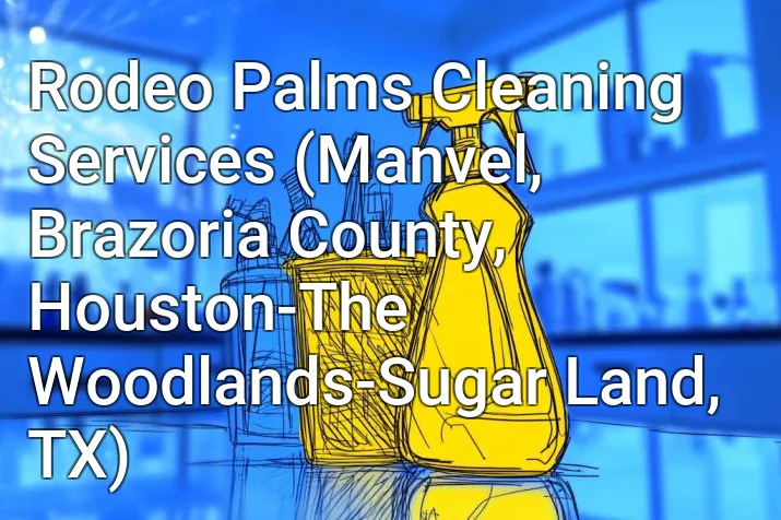 Rodeo Palms Cleaning Services (Manvel, Brazoria County, Houston-The Woodlands-Sugar Land, TX)