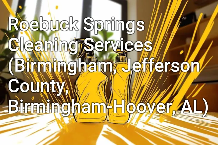 Roebuck Springs Cleaning Services (Birmingham, Jefferson County, Birmingham-Hoover, AL)