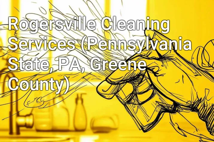 Rogersville Cleaning Services (Pennsylvania State, PA, Greene County)