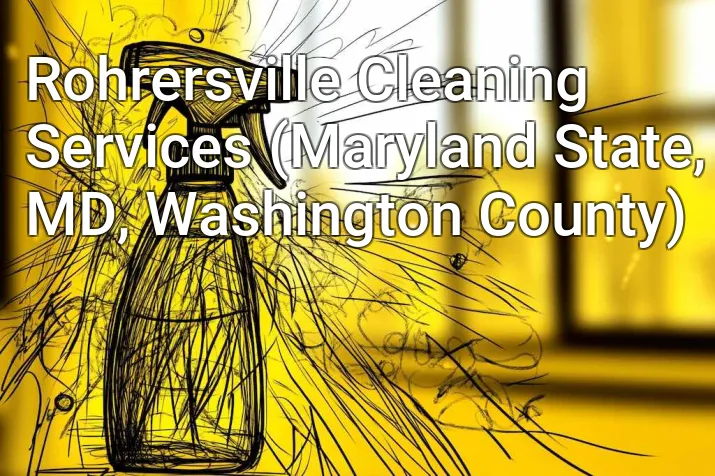 Rohrersville Cleaning Services (Maryland State, MD, Washington County)