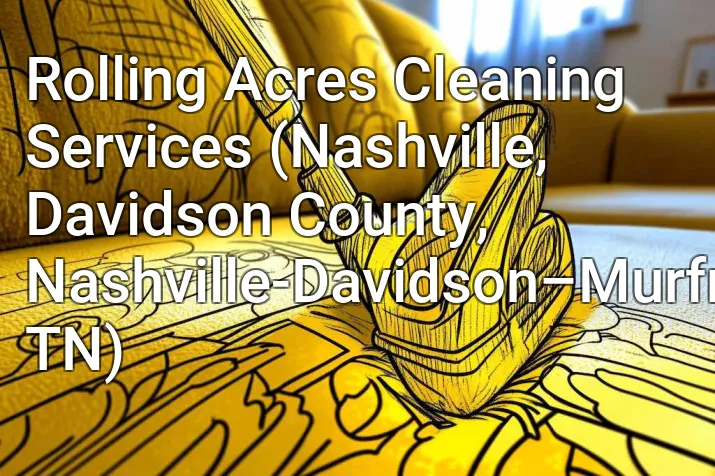 Rolling Acres Cleaning Services (Nashville, Davidson County, Nashville-Davidson–Murfreesboro–Franklin, TN)