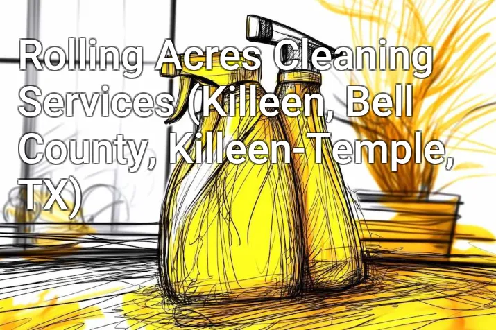 Rolling Acres Cleaning Services (Killeen, Bell County, Killeen-Temple, TX)