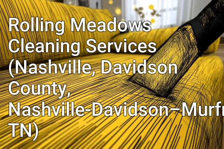 Rolling Meadows Cleaning Services (Nashville, Davidson County, Nashville-Davidson–Murfreesboro–Franklin, TN)