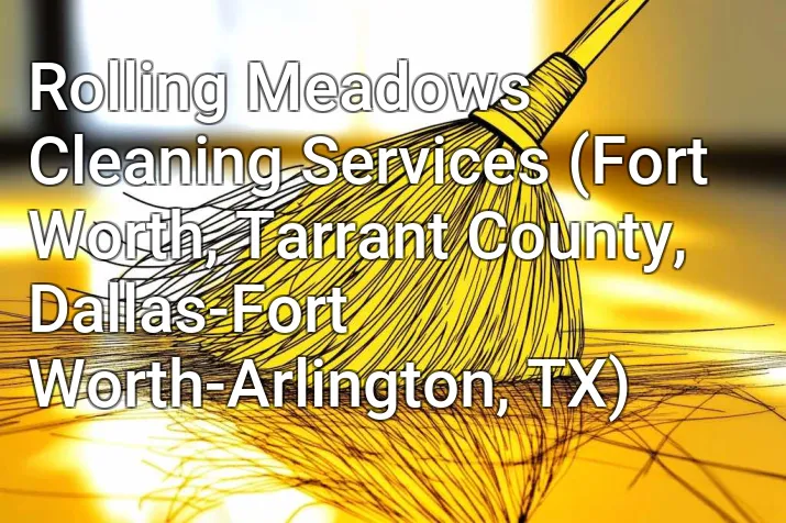 Rolling Meadows Cleaning Services (Fort Worth, Tarrant County, Dallas-Fort Worth-Arlington, TX)