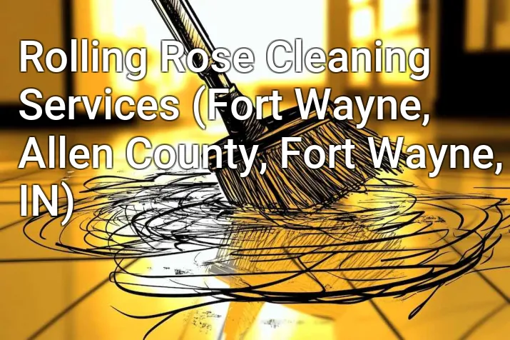 Rolling Rose Cleaning Services (Fort Wayne, Allen County, Fort Wayne, IN)