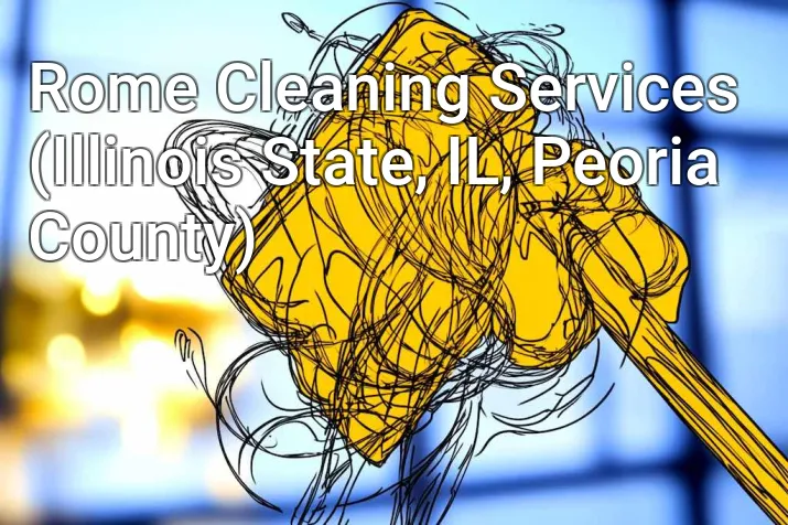 Rome Cleaning Services (Illinois State, IL, Peoria County)