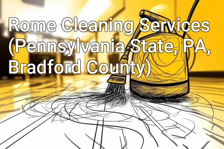 Rome Cleaning Services (Pennsylvania State, PA, Bradford County)