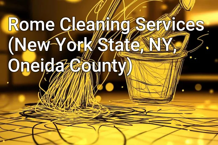 Rome Cleaning Services (New York State, NY, Oneida County)