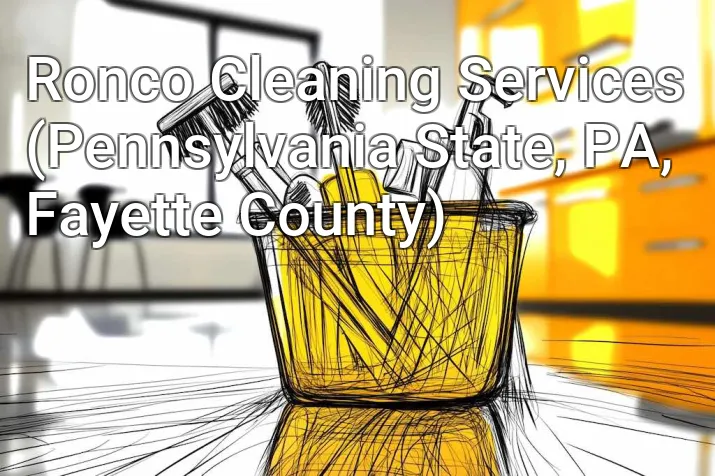 Ronco Cleaning Services (Pennsylvania State, PA, Fayette County)