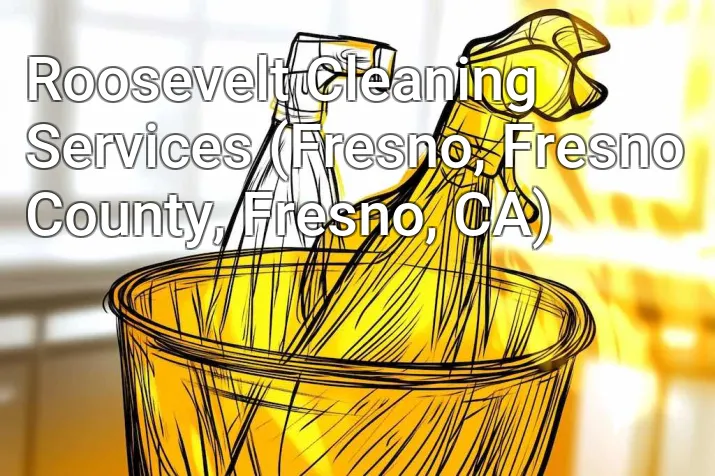 Roosevelt Cleaning Services (Fresno, Fresno County, Fresno, CA)