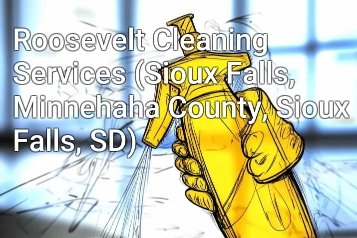 Roosevelt Cleaning Services (Sioux Falls, Minnehaha County, Sioux Falls, SD)