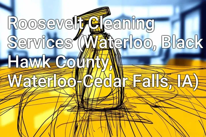 Roosevelt Cleaning Services (Waterloo, Black Hawk County, Waterloo-Cedar Falls, IA)