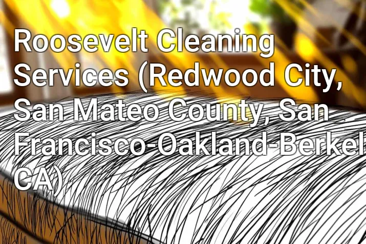 Roosevelt Cleaning Services (Redwood City, San Mateo County, San Francisco-Oakland-Berkeley, CA)