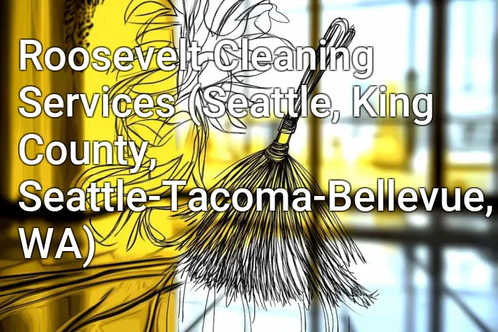 Roosevelt Cleaning Services (Seattle, King County, Seattle-Tacoma-Bellevue, WA)