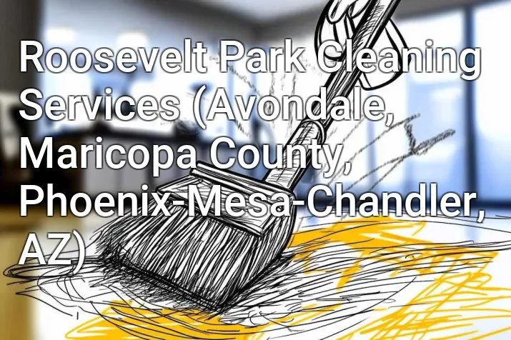 Roosevelt Park Cleaning Services (Avondale, Maricopa County, Phoenix-Mesa-Chandler, AZ)