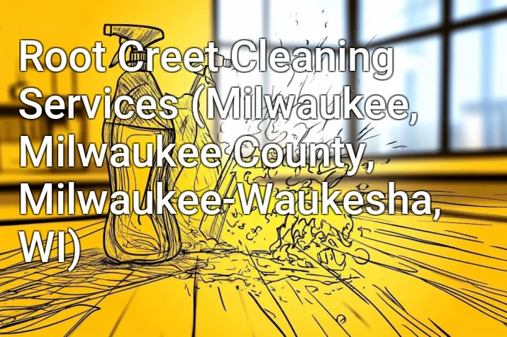 Root Creet Cleaning Services (Milwaukee, Milwaukee County, Milwaukee-Waukesha, WI)