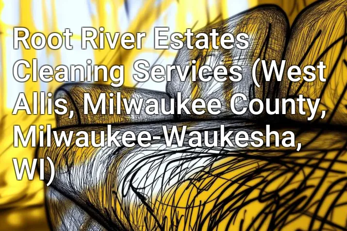 Root River Estates Cleaning Services (West Allis, Milwaukee County, Milwaukee-Waukesha, WI)