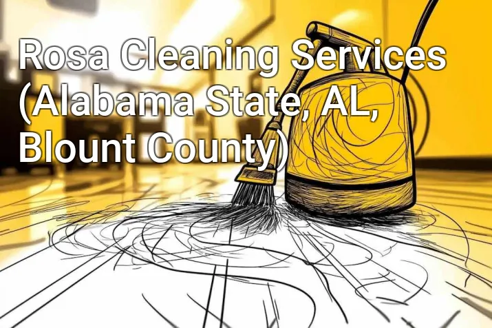 Rosa Cleaning Services (Alabama State, AL, Blount County)