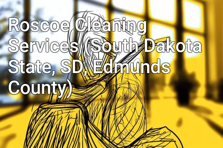 Roscoe Cleaning Services (South Dakota State, SD, Edmunds County)