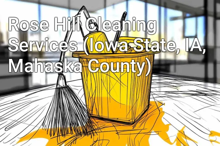 Rose Hill Cleaning Services (Iowa State, IA, Mahaska County)