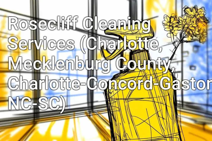 Rosecliff Cleaning Services (Charlotte, Mecklenburg County, Charlotte-Concord-Gastonia, NC-SC)