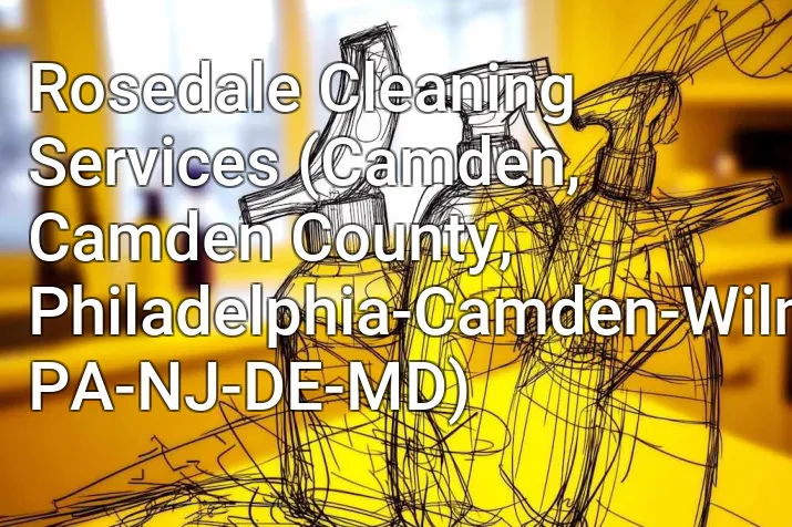 Rosedale Cleaning Services (Camden, Camden County, Philadelphia-Camden-Wilmington, PA-NJ-DE-MD)