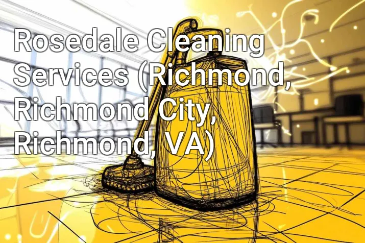 Rosedale Cleaning Services (Richmond, Richmond City, Richmond, VA)