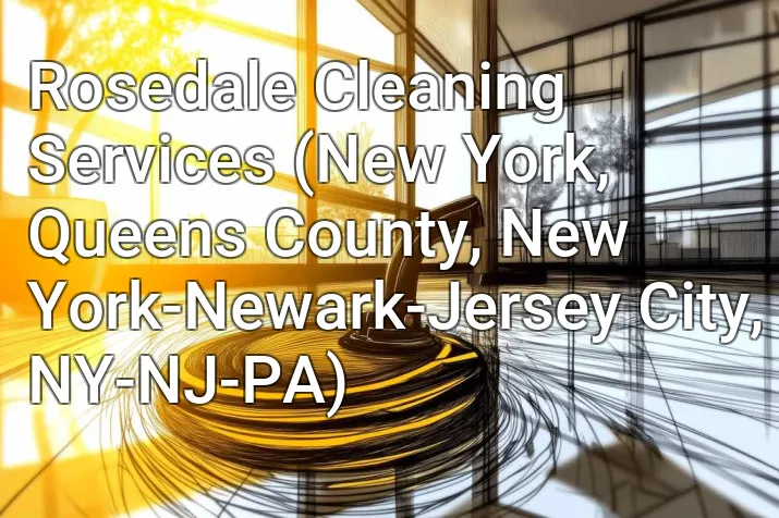 Rosedale Cleaning Services (New York, Queens County, New York-Newark-Jersey City, NY-NJ-PA)