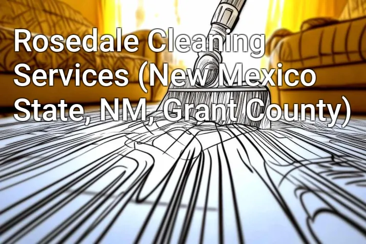 Rosedale Cleaning Services (New Mexico State, NM, Grant County)