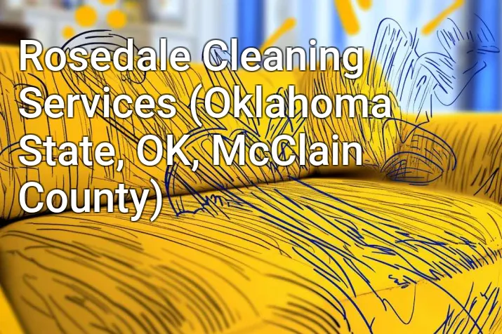 Rosedale Cleaning Services (Oklahoma State, OK, McClain County)