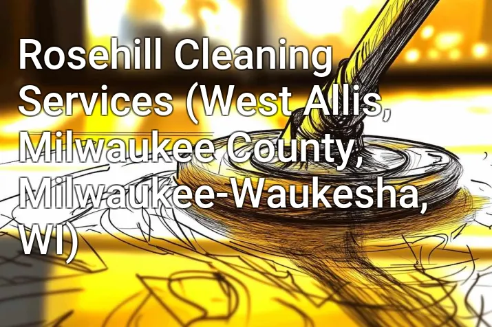Rosehill Cleaning Services (West Allis, Milwaukee County, Milwaukee-Waukesha, WI)