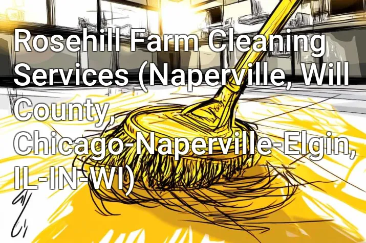 Rosehill Farm Cleaning Services (Naperville, Will County, Chicago-Naperville-Elgin, IL-IN-WI)