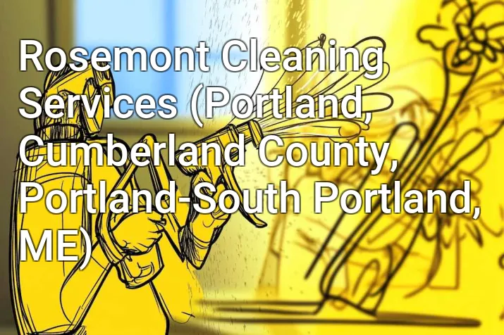 Rosemont Cleaning Services (Portland, Cumberland County, Portland-South Portland, ME)