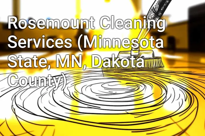 Rosemount Cleaning Services (Minnesota State, MN, Dakota County)