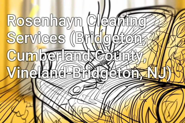 Rosenhayn Cleaning Services (Bridgeton, Cumberland County, Vineland-Bridgeton, NJ)