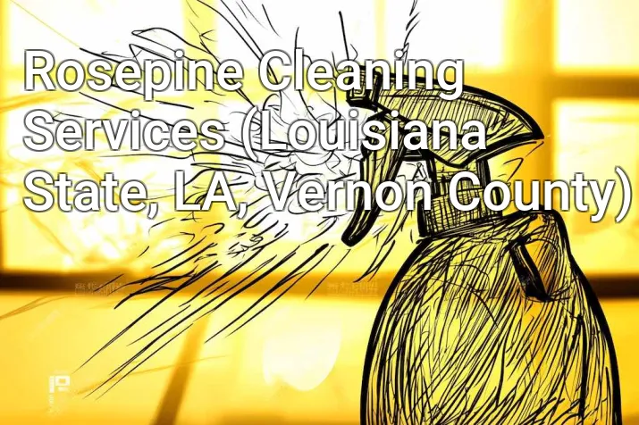 Rosepine Cleaning Services (Louisiana State, LA, Vernon County)