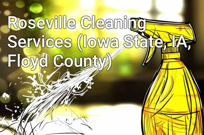 Roseville Cleaning Services (Iowa State, IA, Floyd County)