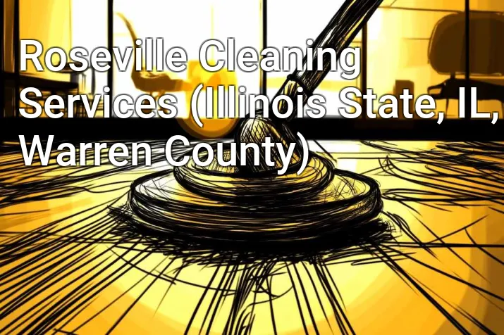 Roseville Cleaning Services (Illinois State, IL, Warren County)