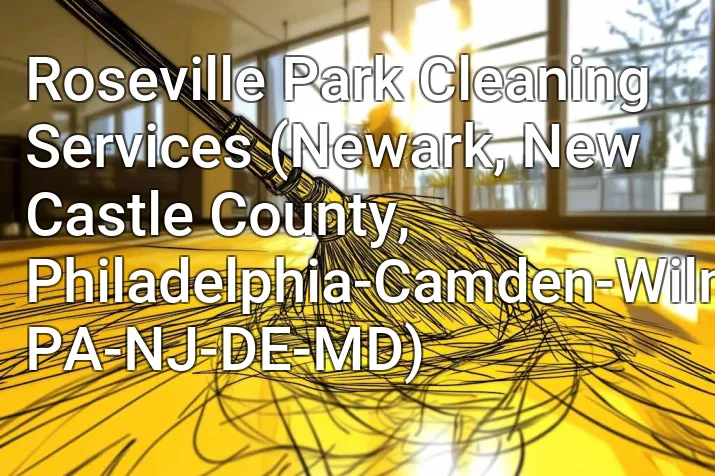 Roseville Park Cleaning Services (Newark, New Castle County, Philadelphia-Camden-Wilmington, PA-NJ-DE-MD)