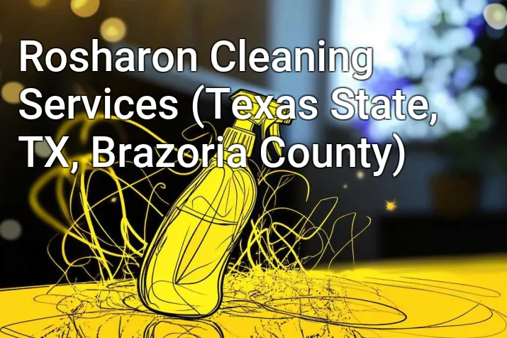 Rosharon Cleaning Services (Texas State, TX, Brazoria County)