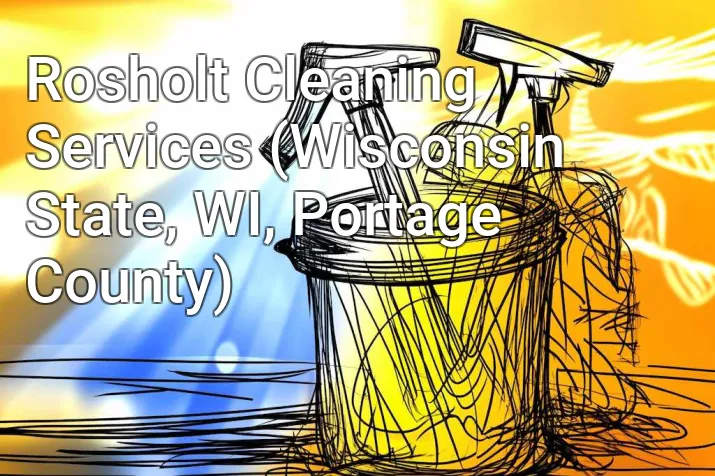 Rosholt Cleaning Services (Wisconsin State, WI, Portage County)