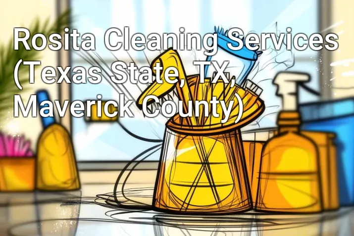 Rosita Cleaning Services (Texas State, TX, Maverick County)