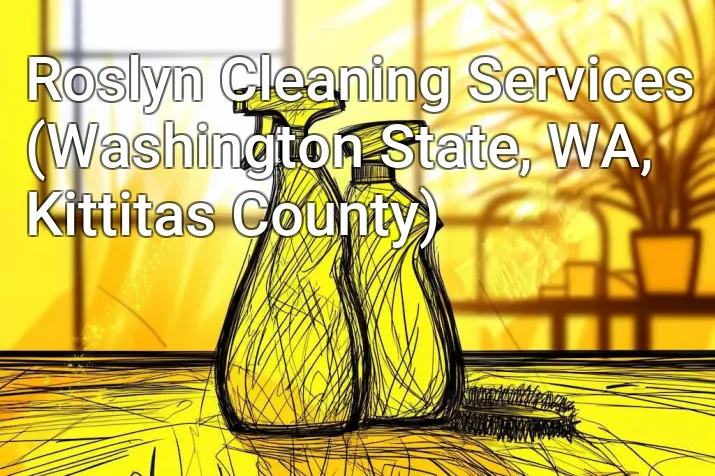 Roslyn Cleaning Services (Washington State, WA, Kittitas County)