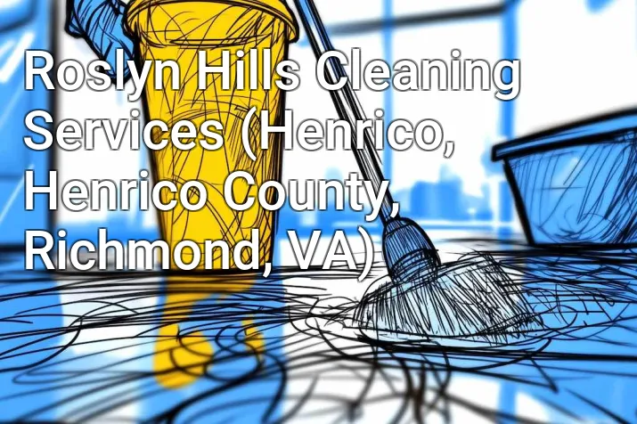 Roslyn Hills Cleaning Services (Henrico, Henrico County, Richmond, VA)