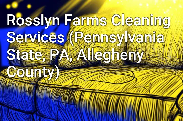 Rosslyn Farms Cleaning Services (Pennsylvania State, PA, Allegheny County)