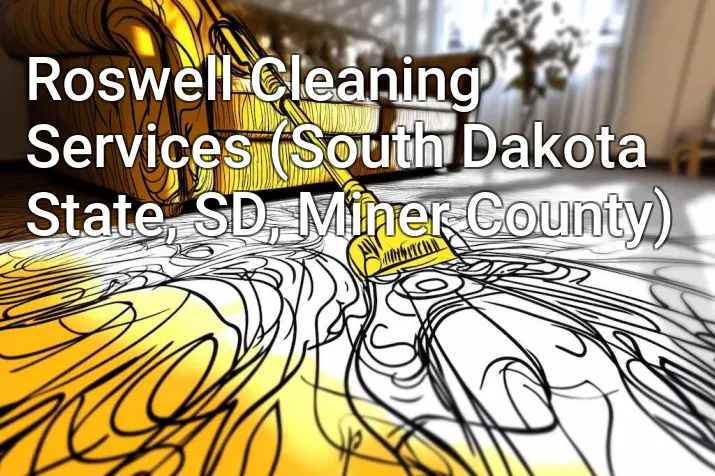 Roswell Cleaning Services (South Dakota State, SD, Miner County)