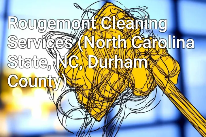 Rougemont Cleaning Services (North Carolina State, NC, Durham County)